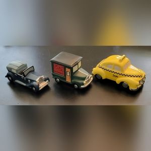 Department 56 "Automobiles" 3 piece set from Christmas in the City Series.